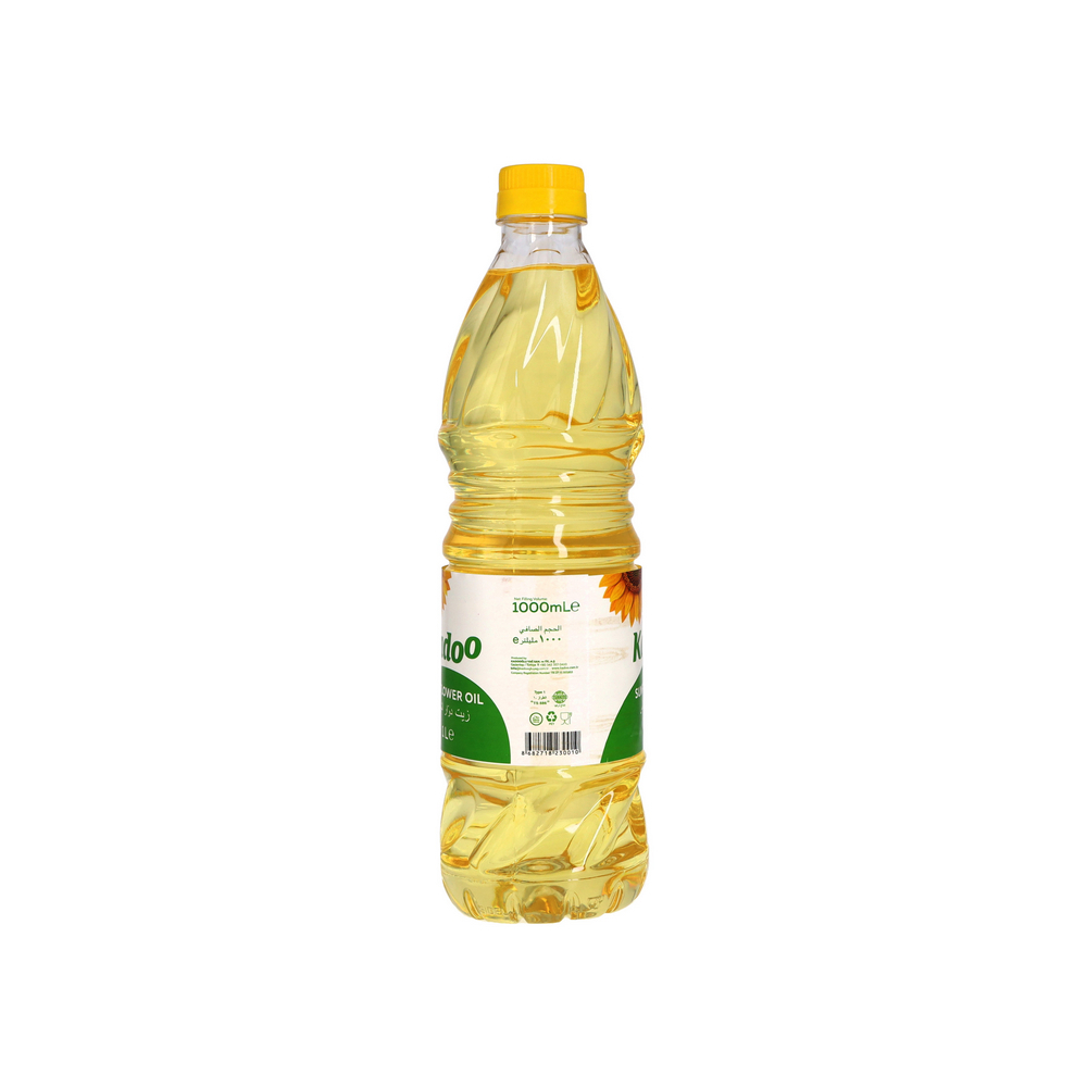 Aceite de girasol Kadoo (12 x 1 L) - Miniatura 2