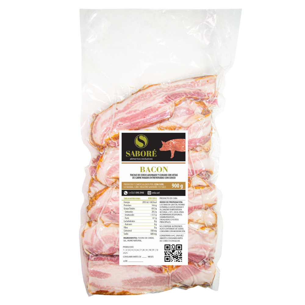 Bacon Saboré (900 g / 1.98 lb) - Miniatura 2