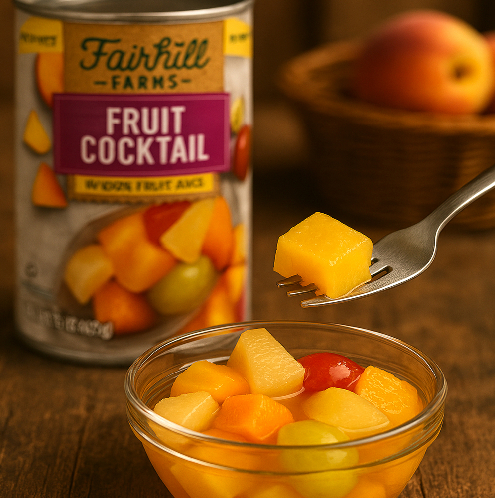 Cóctel de frutas Fairhill (425 g / 15 oz) - Miniatura 4