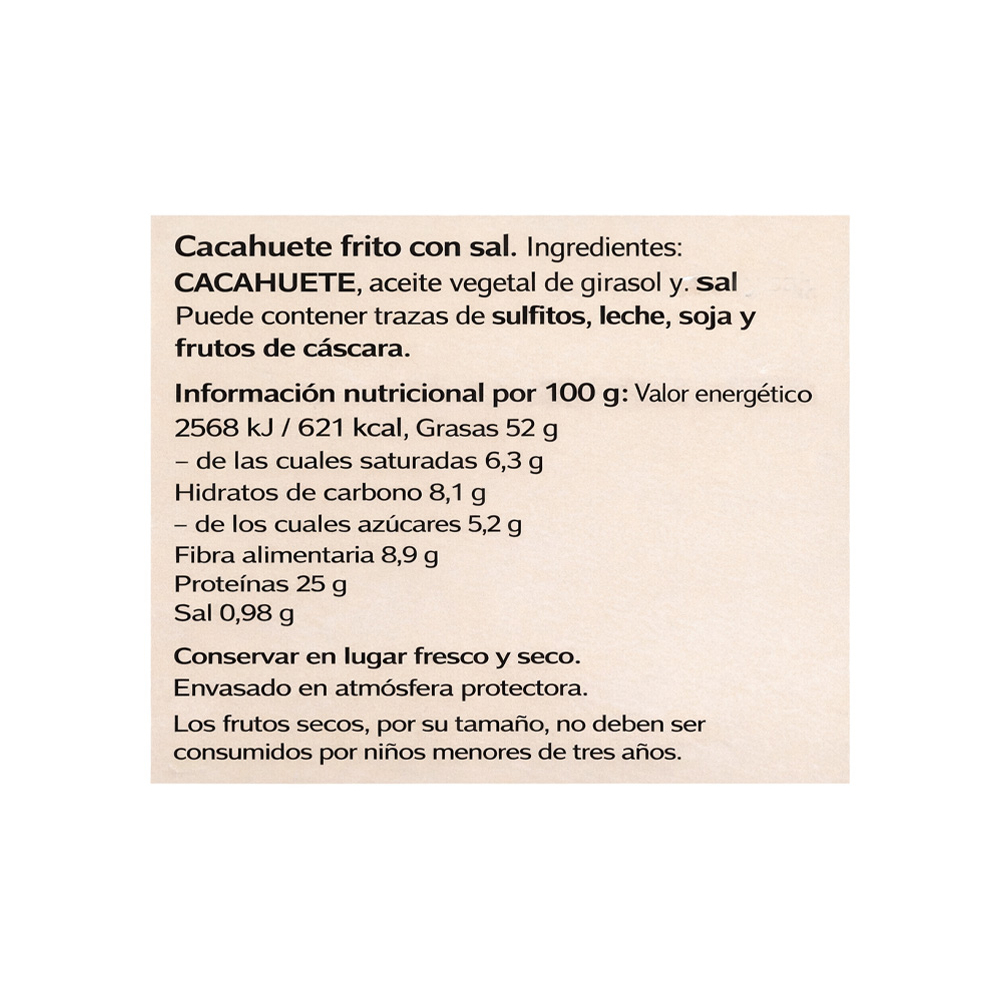 Frutos secos cacahuate Prunita (150 g / 5.29 oz) - Miniatura 3