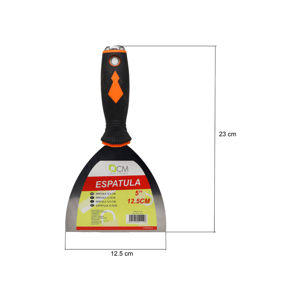 Espátula de acero Casa y Menaje (12.5 cm) - Miniatura 4
