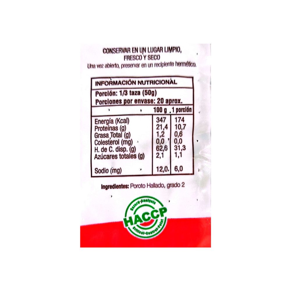 Poroto hallado Los Granos (1kg / 2.2 lb) - Miniatura 4