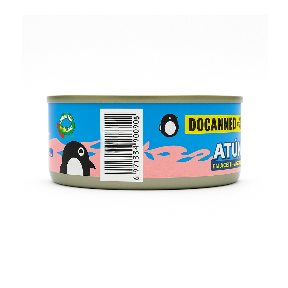 Atún en aceite vegetal Docanned Star (140 g / 4.9 oz) - Miniatura 4