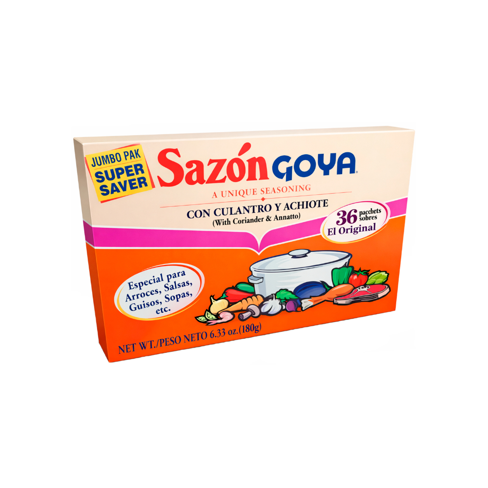 Sazón con culantro y achiote Goya (180 g / 6.34 oz) - Miniatura 4