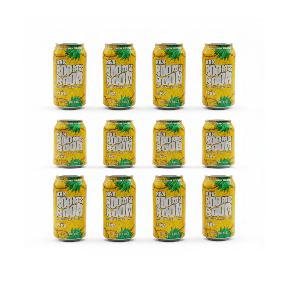 CompreMarket - Refresco Piña Max Booms Boom (12 x 330 ml)