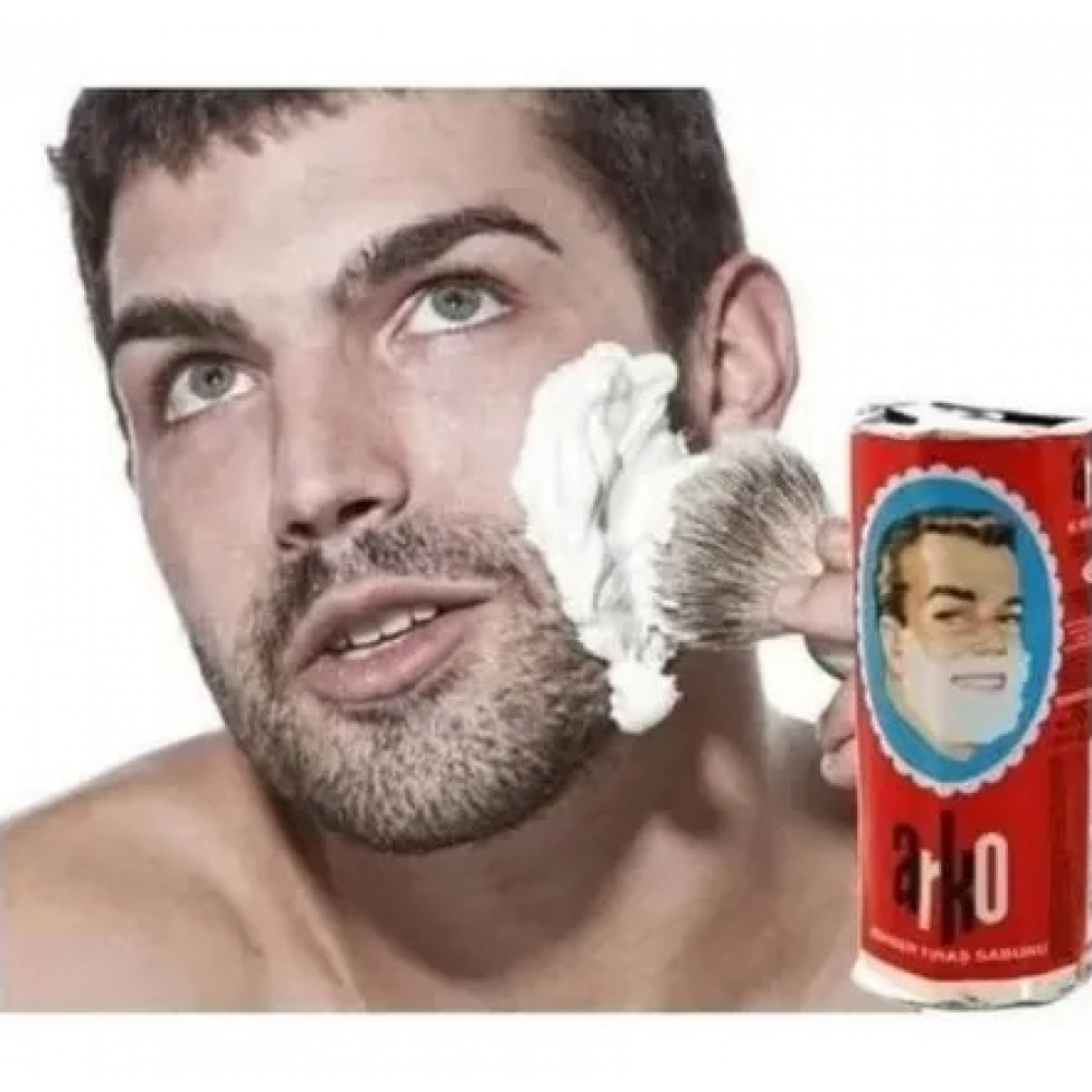 Jabón de afeitar Arko (75 g / 2.64 oz) - Miniatura 3