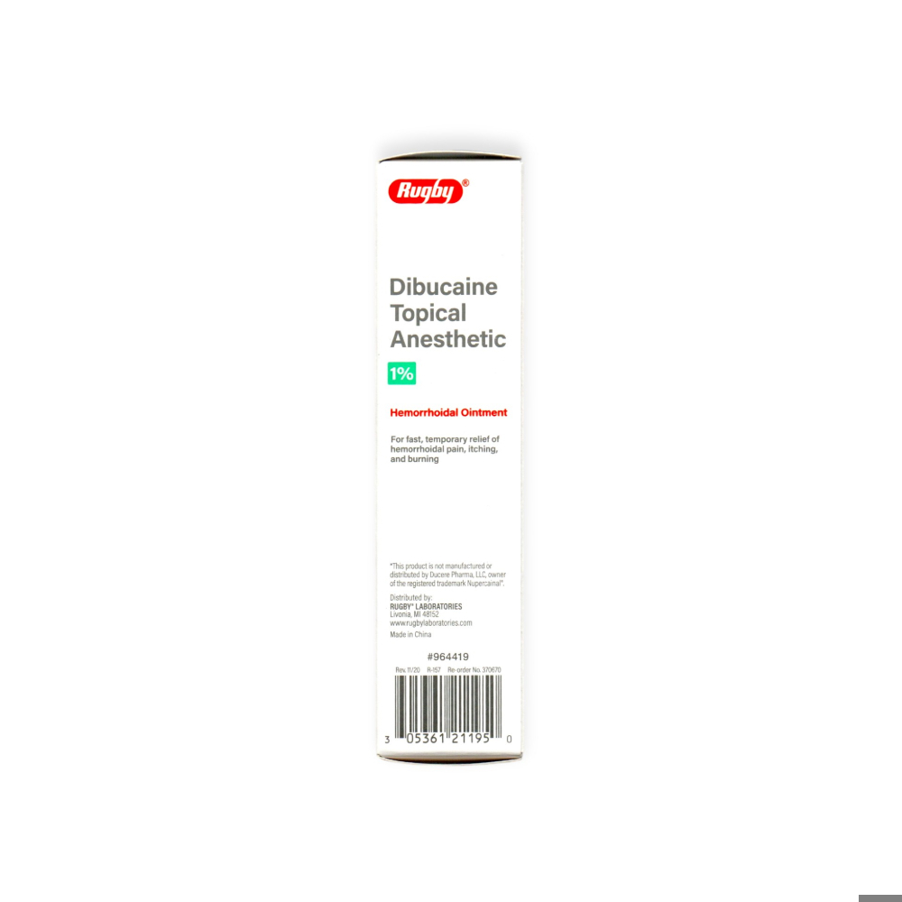 Dubicaina tópica analgésica Rugby (28 g / 1 oz) - Miniatura 3