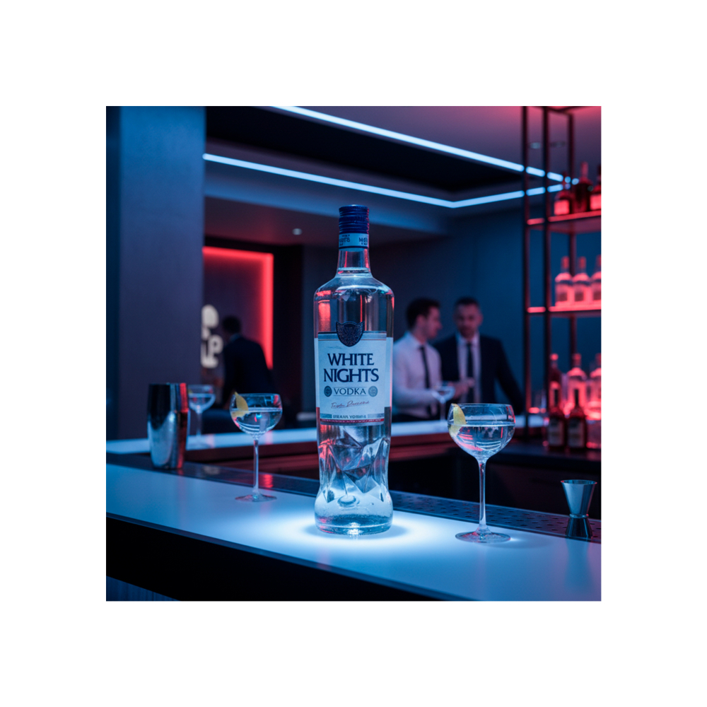 Vodka 37.5 % vol White Nights (2 x 1 L) - Miniatura 2
