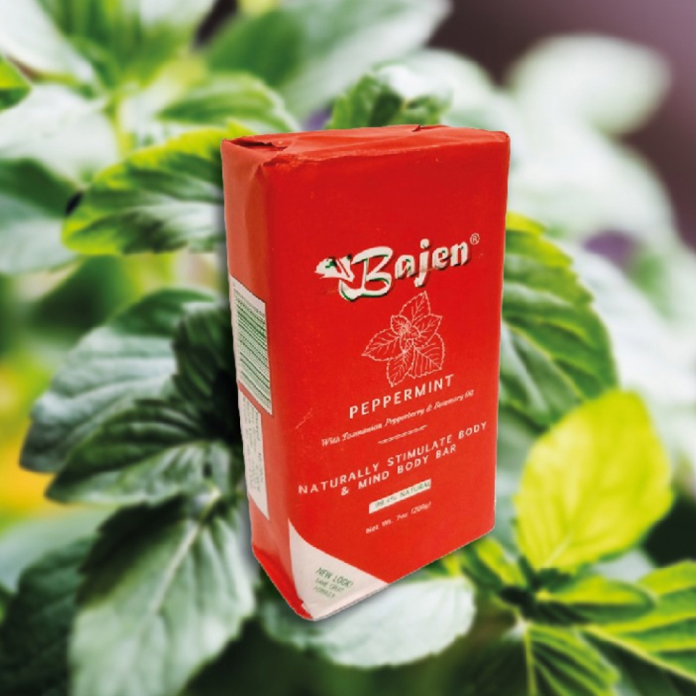 Jabón de tocador especial menta Bajen (2 x 200 g / 7.05 oz) - Miniatura 3