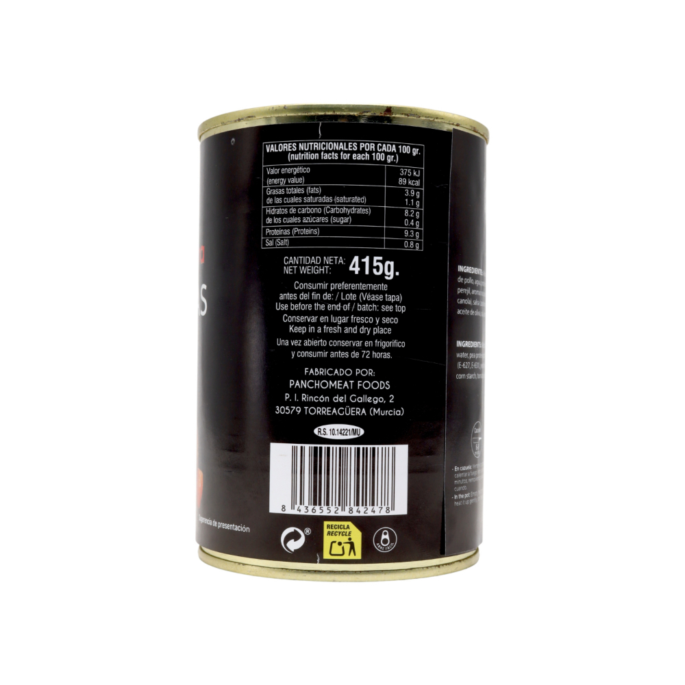 Albóndigas de pollo Martínez Campera (415 g / 14.64 oz) - Miniatura 3