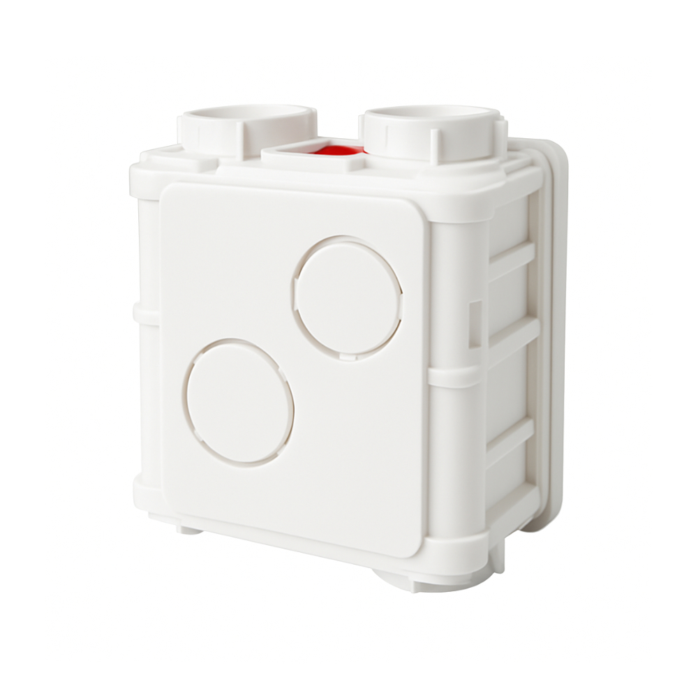 Caja de conexiones PVC - Tipo 3 - 86 x 86 mm Malu - Miniatura 2