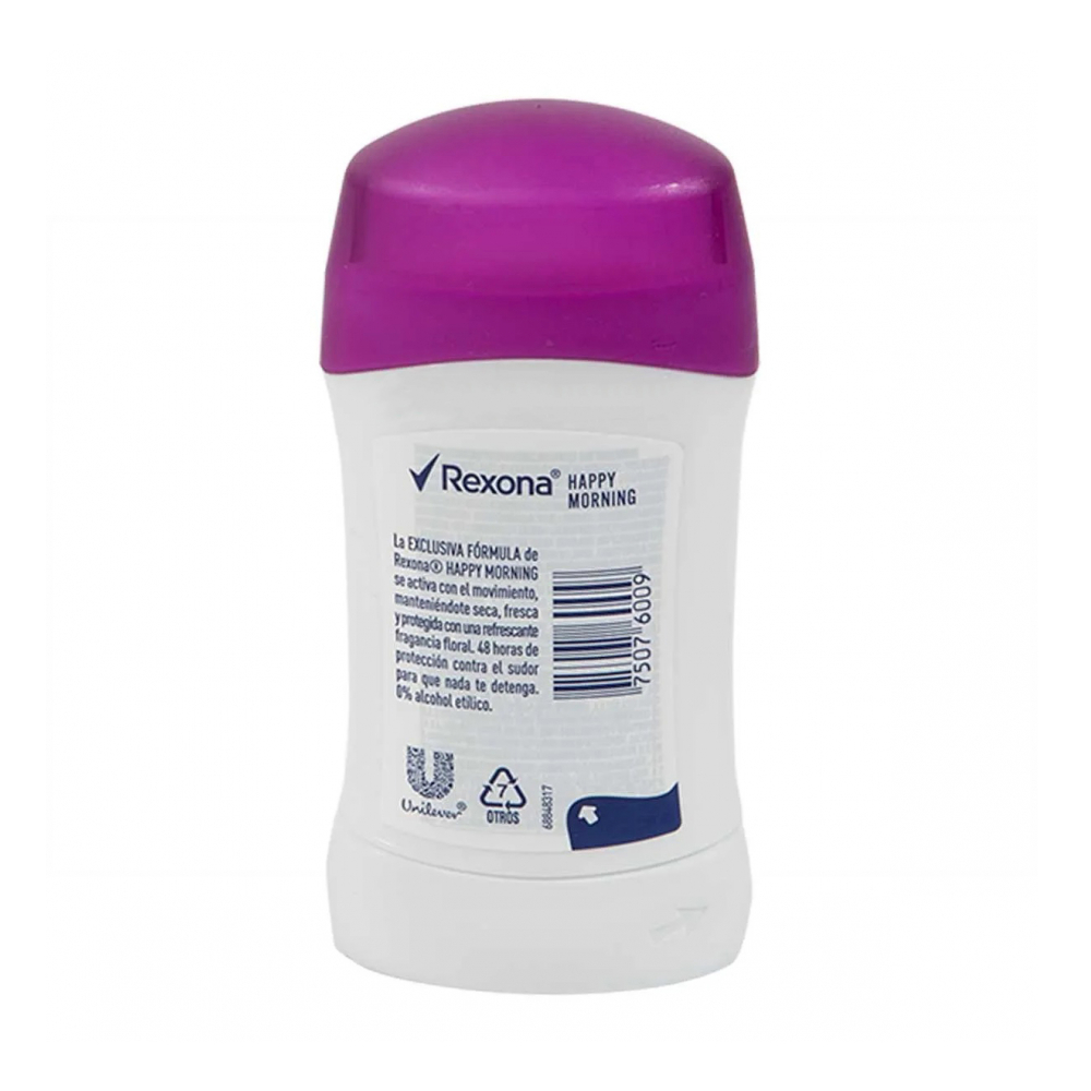 Desodorante en barra antitranspirante para mujeres Rexona Happy Morning (45 g / 1.59 oz) - Miniatura 2