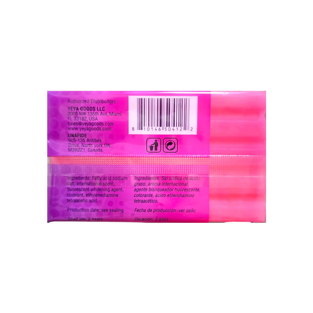 Jabón de lavar con aroma floral YEYA (250 g / 8.8 oz) - Miniatura 2