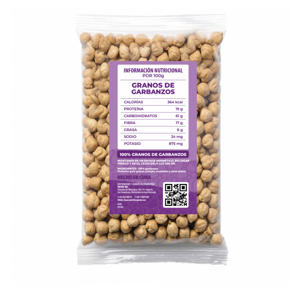 Garbanzos Campo Vivo (2 x 1 kg / 2.2 lb) - Miniatura 3