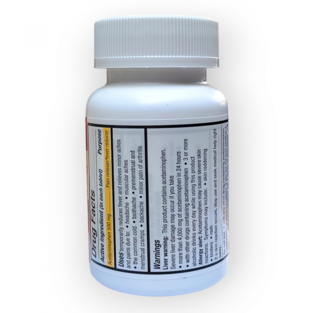 Acetaminofén 500 mg Major (100 tabletas) - Miniatura 2