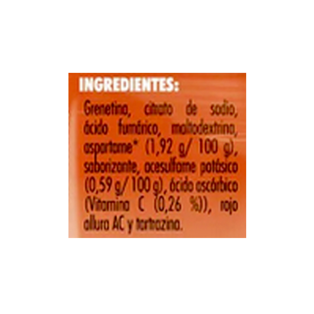 Gelatina sin azúcar fortificada con Vit C sabor durazno Jell-O (25 g) - Miniatura 4