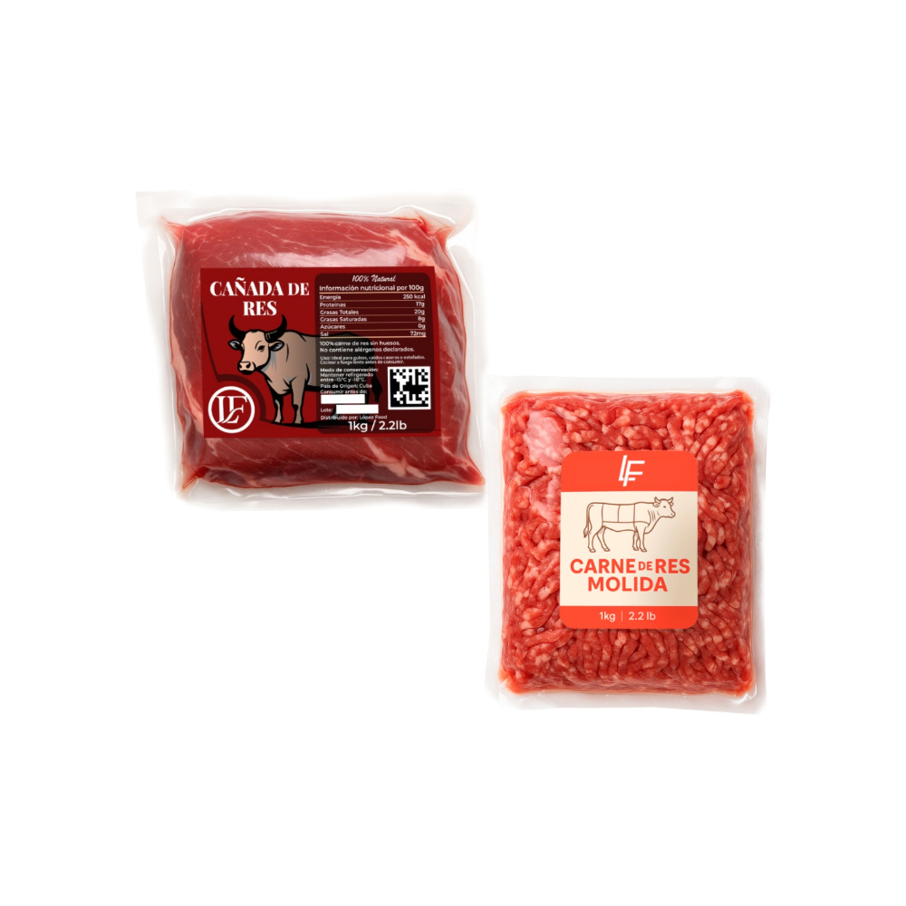 Cañada de res + Carne molida de res - Imagen 1