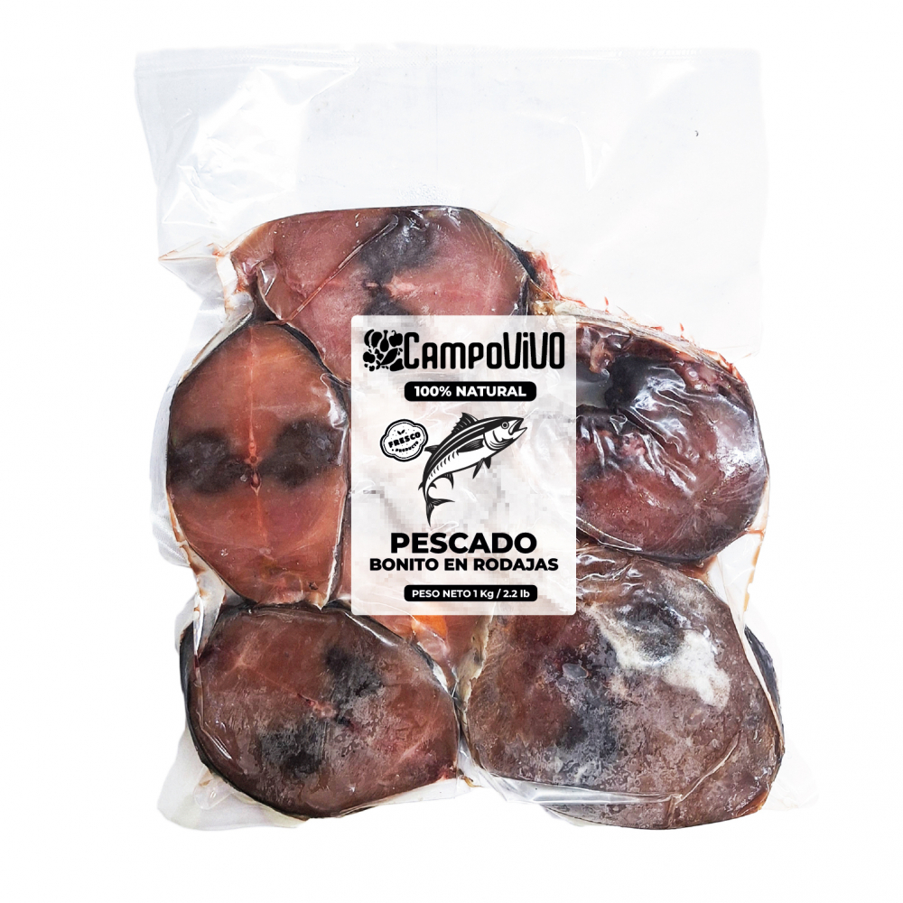 Campo Vivo sliced bonito fish (1 kg / 2.2 lb) | Online Agency to Buy ...