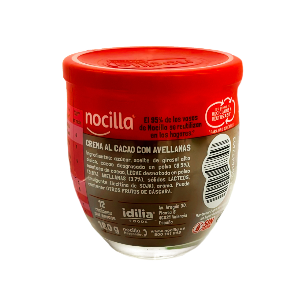 Crema de cacao con avellanas Nocilla (180 g / 6.3 oz) - Miniatura 3