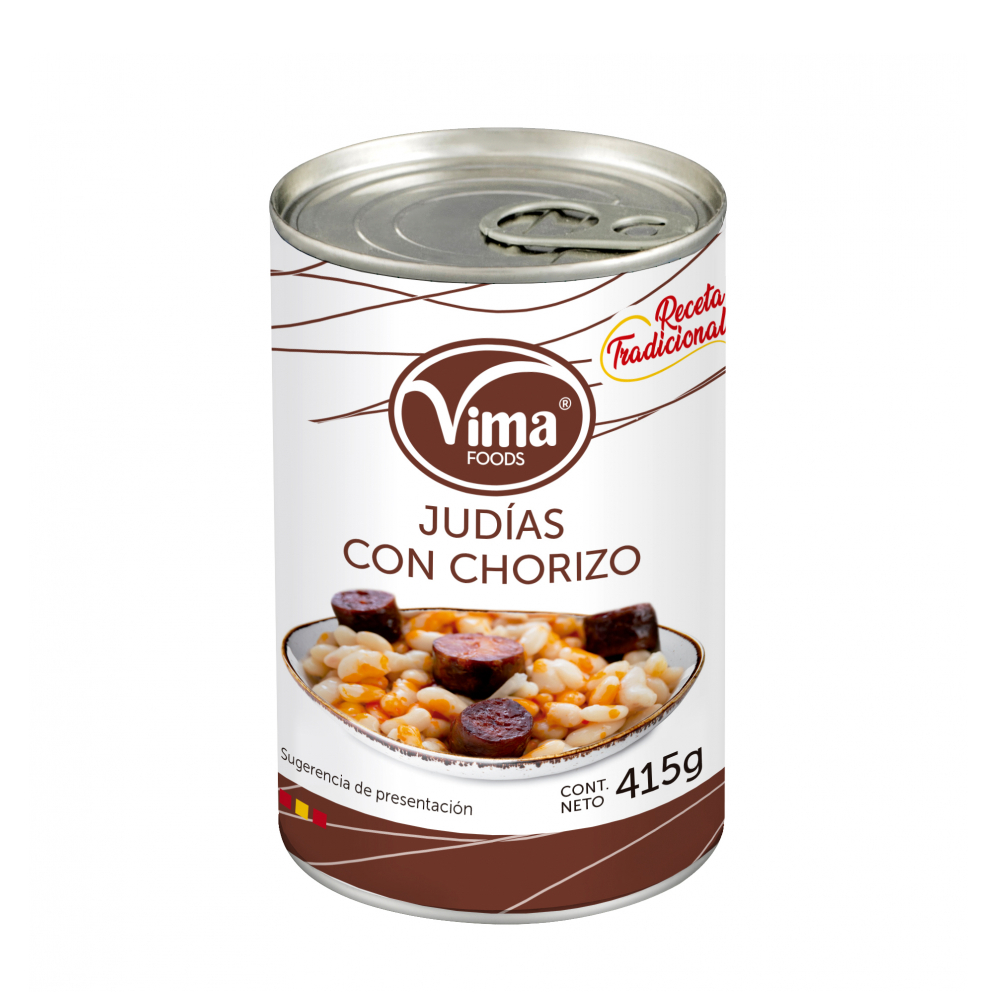 Judías con chorizo Vima Foods (415 g / 14.63 oz) - Miniatura 3