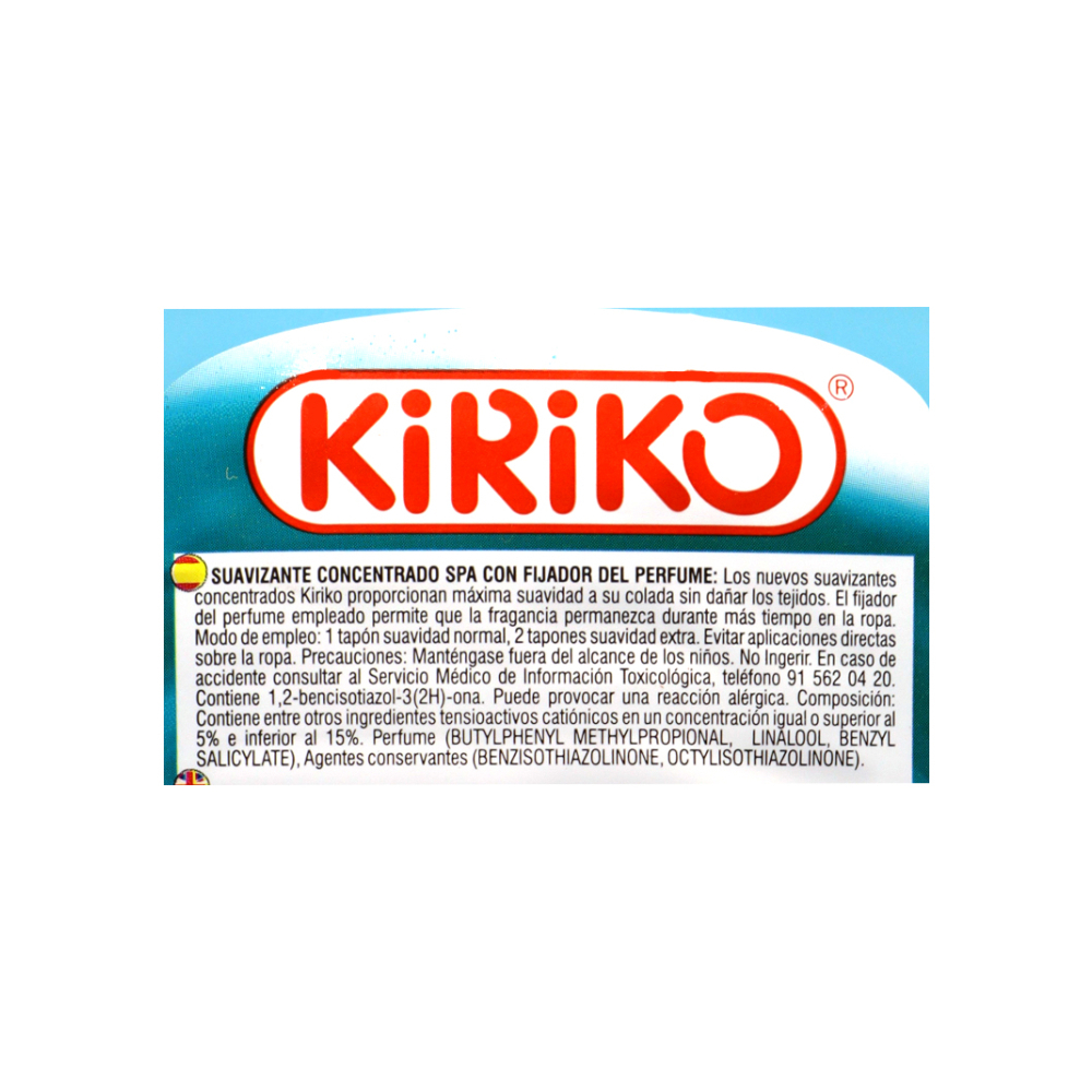 Suavizante concentrado con fijador de perfume Spa Kiriko (2 L) - Miniatura 2