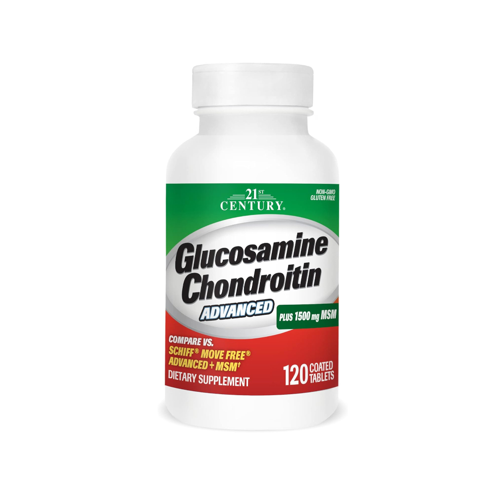 Suplemento de glucosamina y condroitina 21st Century (120 tabletas) - Miniatura 4