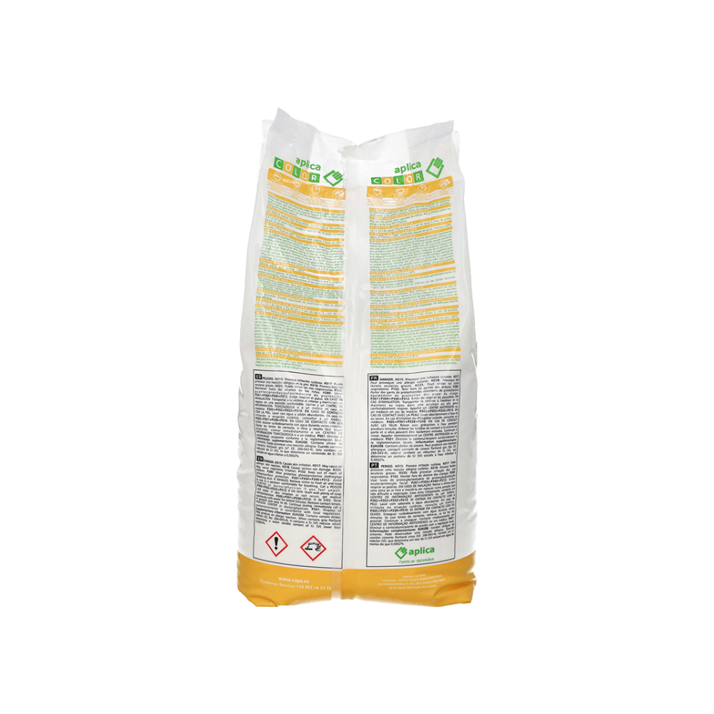 Cemento de cola para juntas color blanco Aplicacolor (5 kg / 11 lb) - Miniatura 2