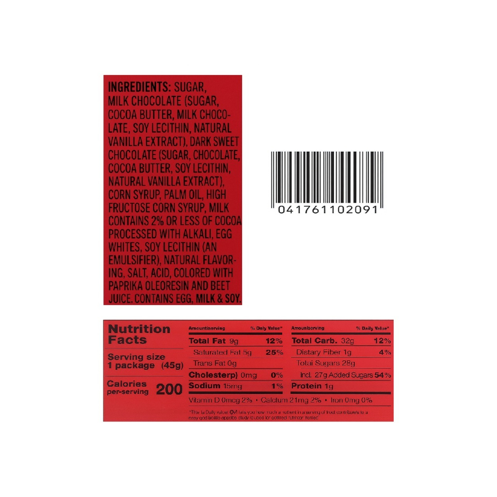 Bombones motivo rosas Happy Valentine's Day (45 g / 1.6 oz) - Miniatura 3