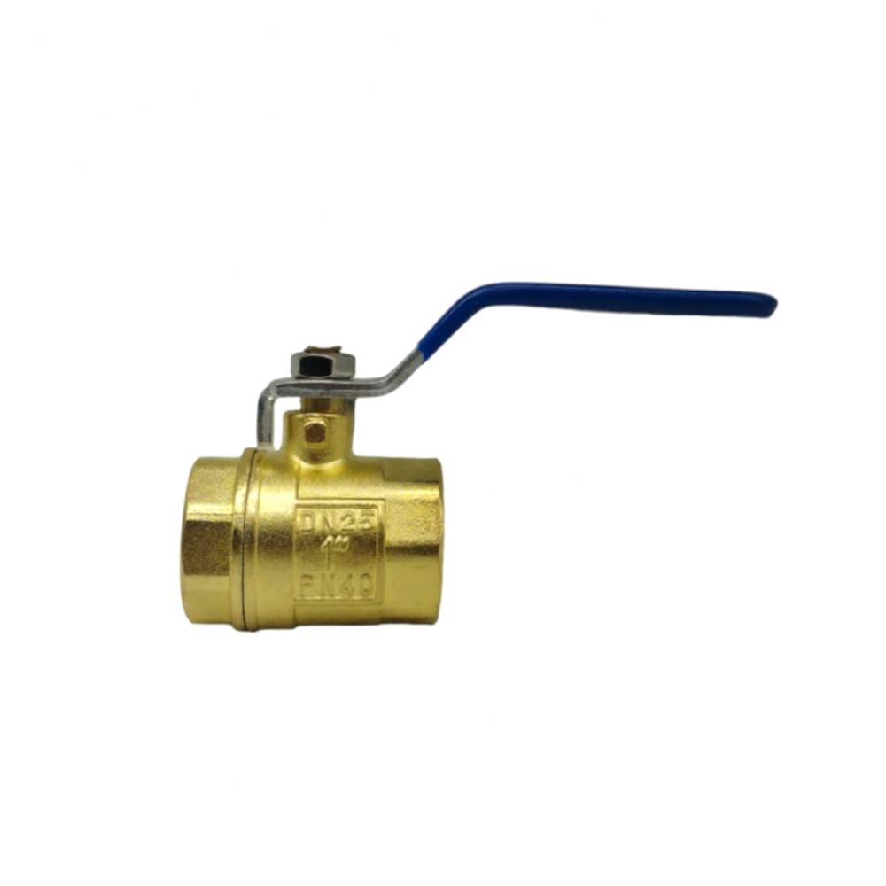 LLave de jardín de zink con mango azul de 1" S.P.C - Miniatura 2