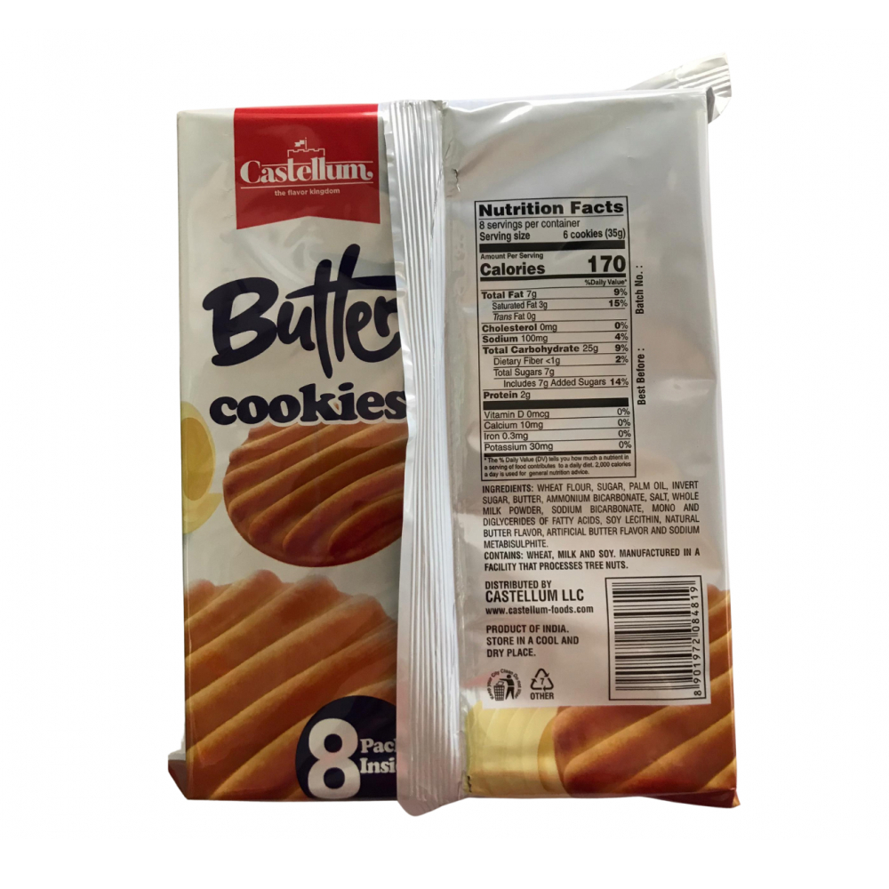 Galletas de mantequilla Castellum (280 g / 9.9 oz) - Miniatura 2