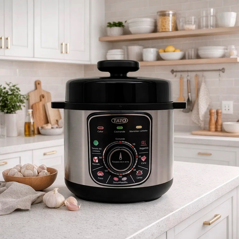 Olla reina a presión eléctrica de 5 L Tato VRC-50 + Olla arrocera eléctrica de 1.8L Tato VRC-18 - Miniatura 3