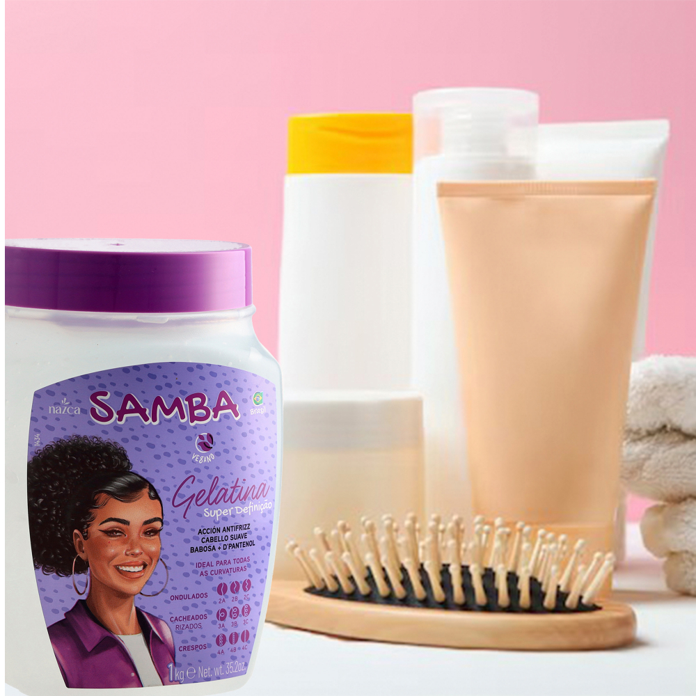 Gel capilar Super Definição Nazca Samba (1 kg / 2.2 lb) - Miniatura 4