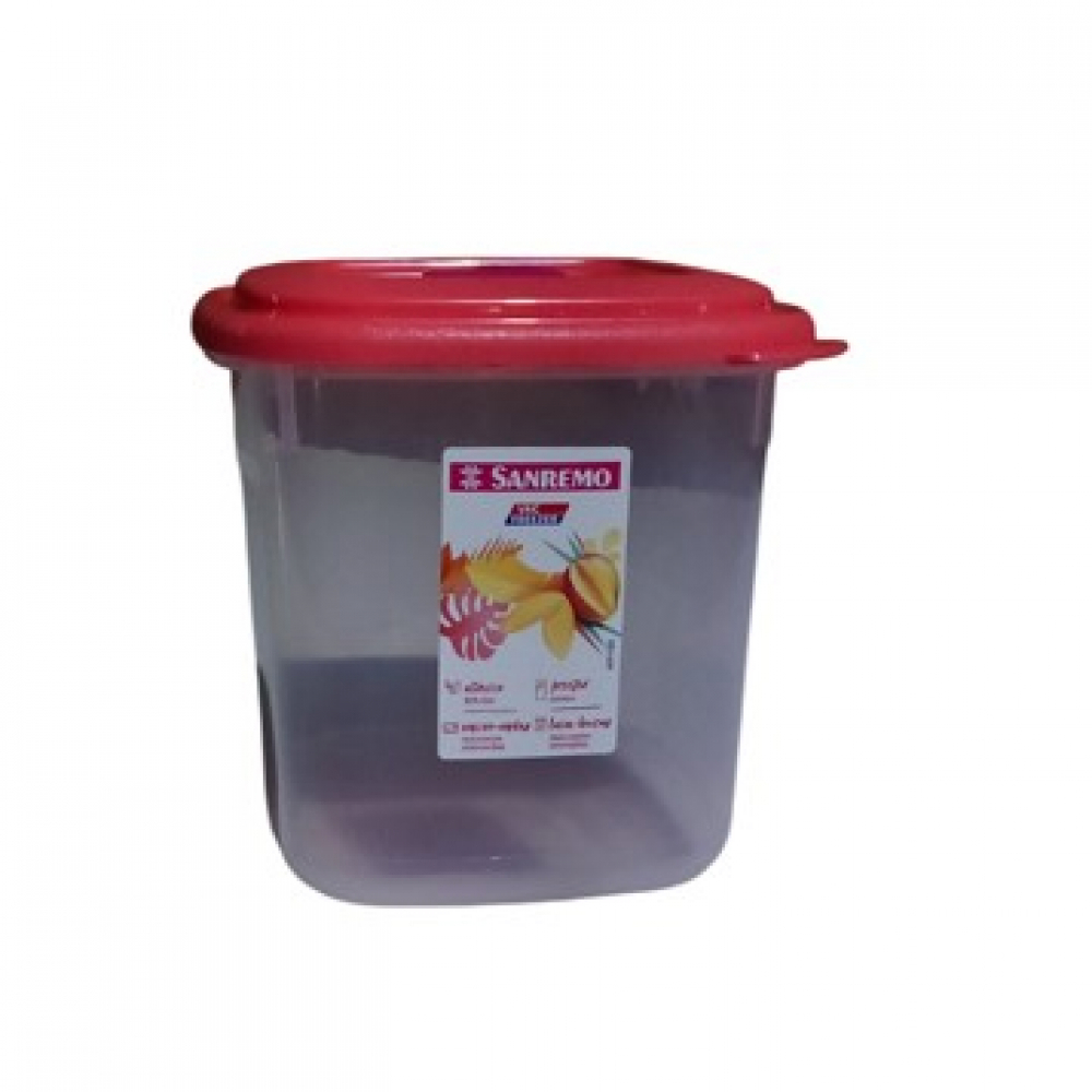 Pozuelo cuadrado de plástico de 1 L Sanremo - Miniatura 3