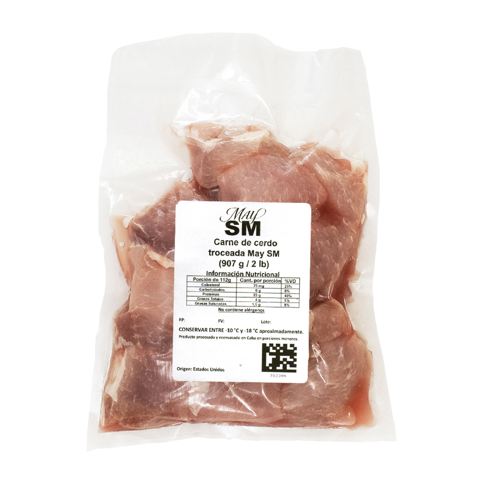 Carne de cerdo troceada May SM (907 g / 2 lb) - Miniatura 2