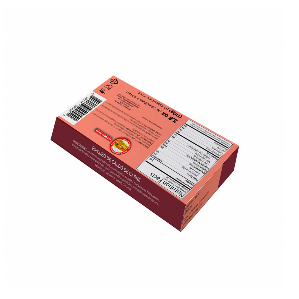 Caja de caldo sabor a res YEYA (48 x 110 g / 3.8 oz) - Miniatura 4