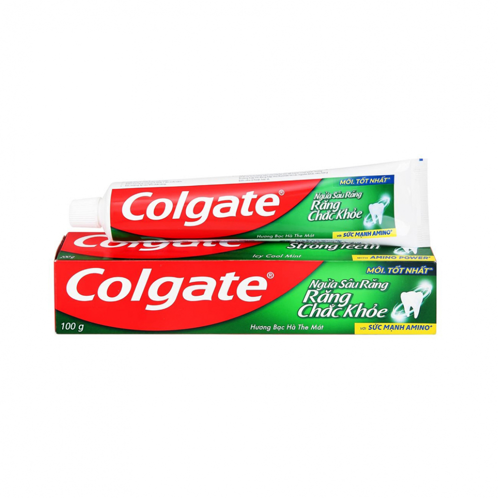 Pasta dental sabor menta Ice Cool Mint Colgate (100 g / 3.52 oz) - Miniatura 4