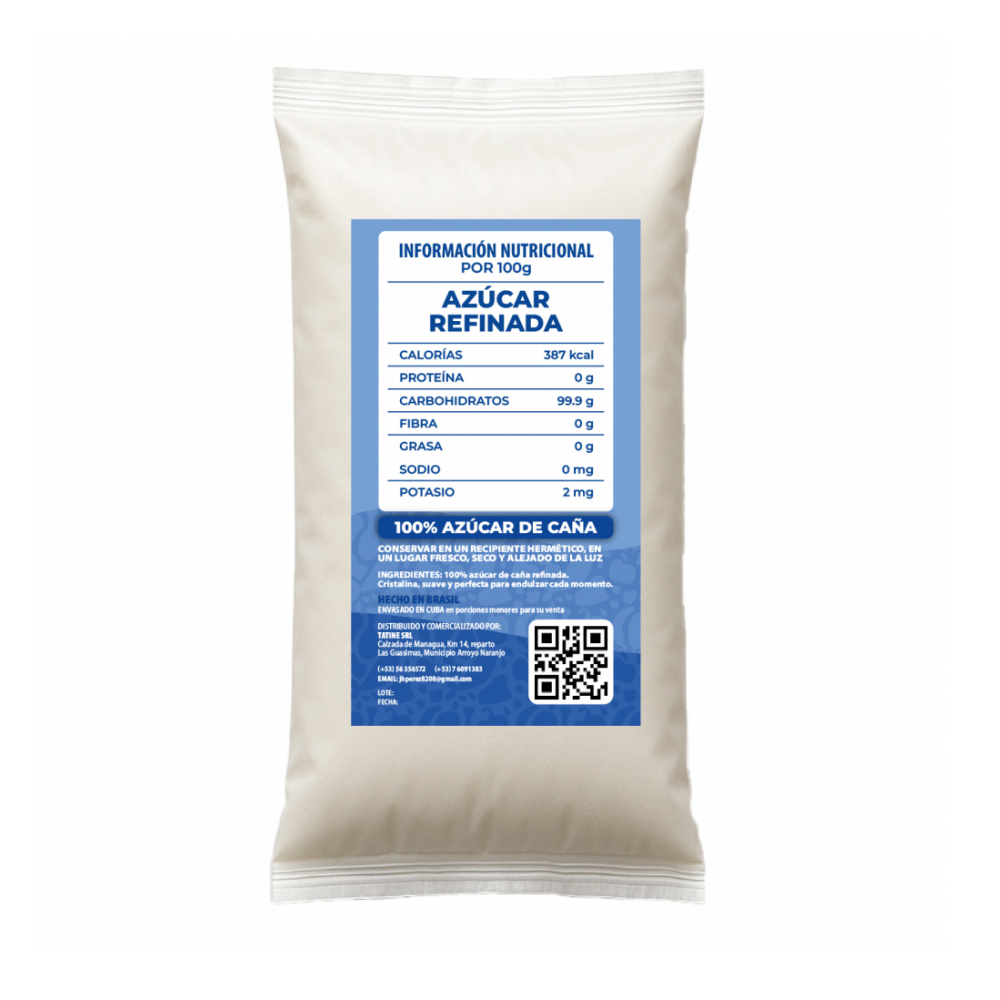 Azúcar blanca refinada Campo Vivo (3 x 500 g / 1.1 lb) - Miniatura 3