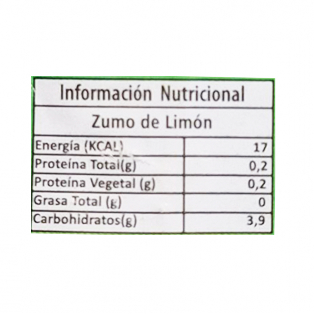 Zumo de limón (4 x 1 L) - Miniatura 3