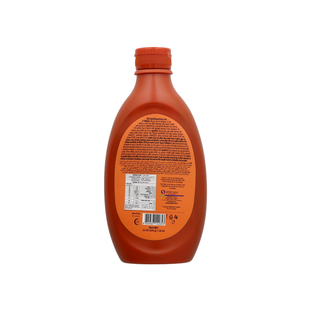 Sirope sabor caramelo Kent boringer (624 g / 1.38 lb) - Miniatura 2