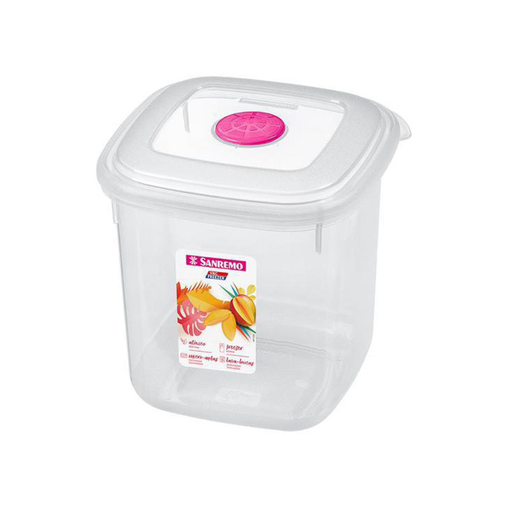 Pozuelo cuadrado de plástico de 1 L Sanremo - Miniatura 2
