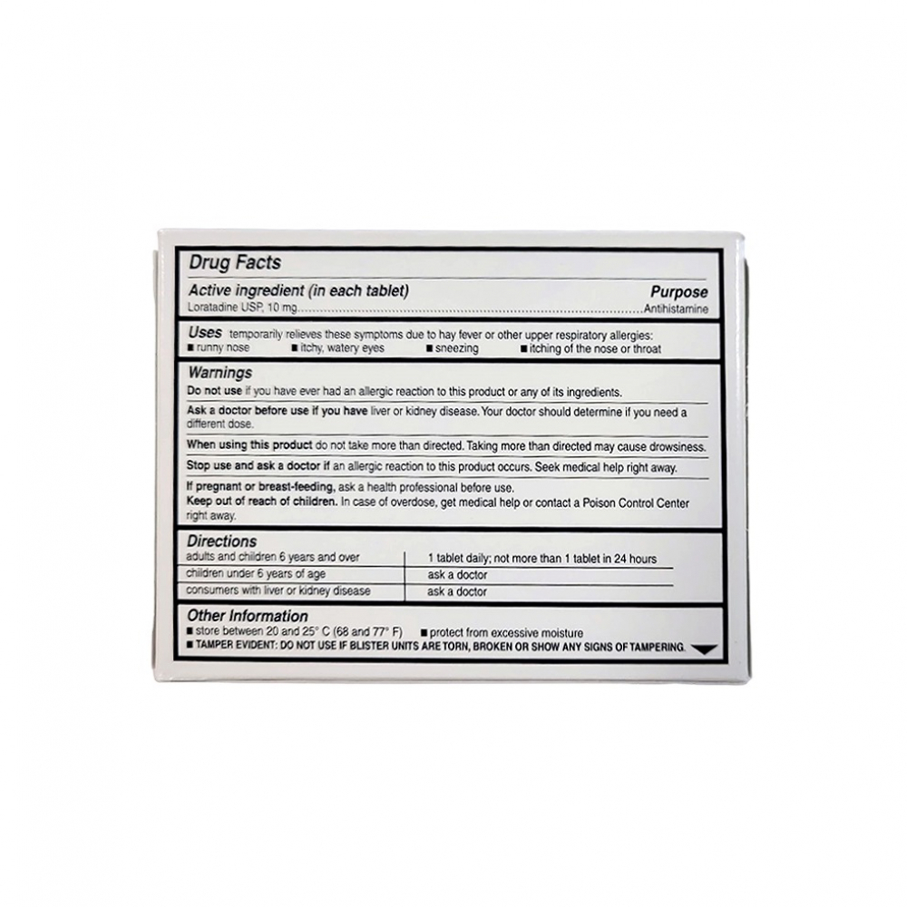 Loratadina 10 mg (10 tabletas) - Miniatura 2