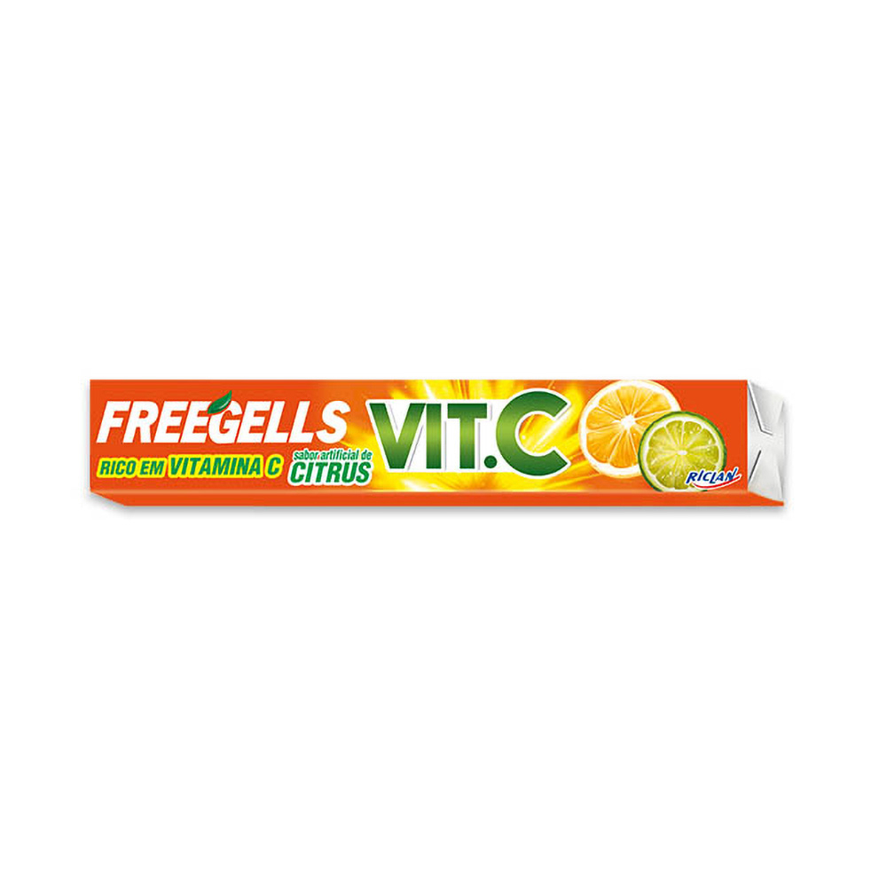 Caramelos duros sabor frutas cítricas Freegells (27.9 g) - Miniatura 3