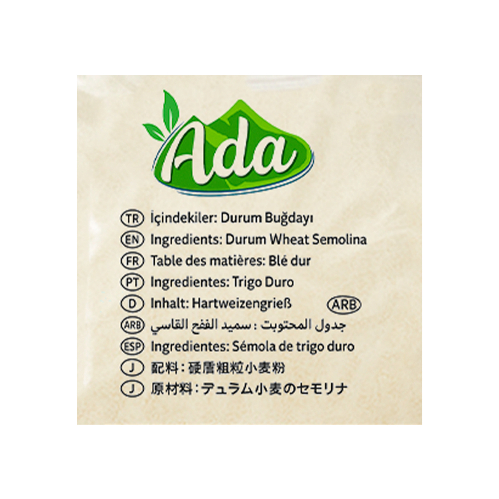 Pasta coditos Ada (6 x 500 g / 1.1 lb) - Miniatura 4