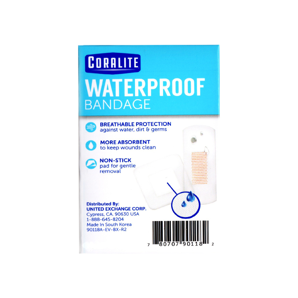 Vendaje adhesivo impermeable transparente Coralite (30 U) - Miniatura 2