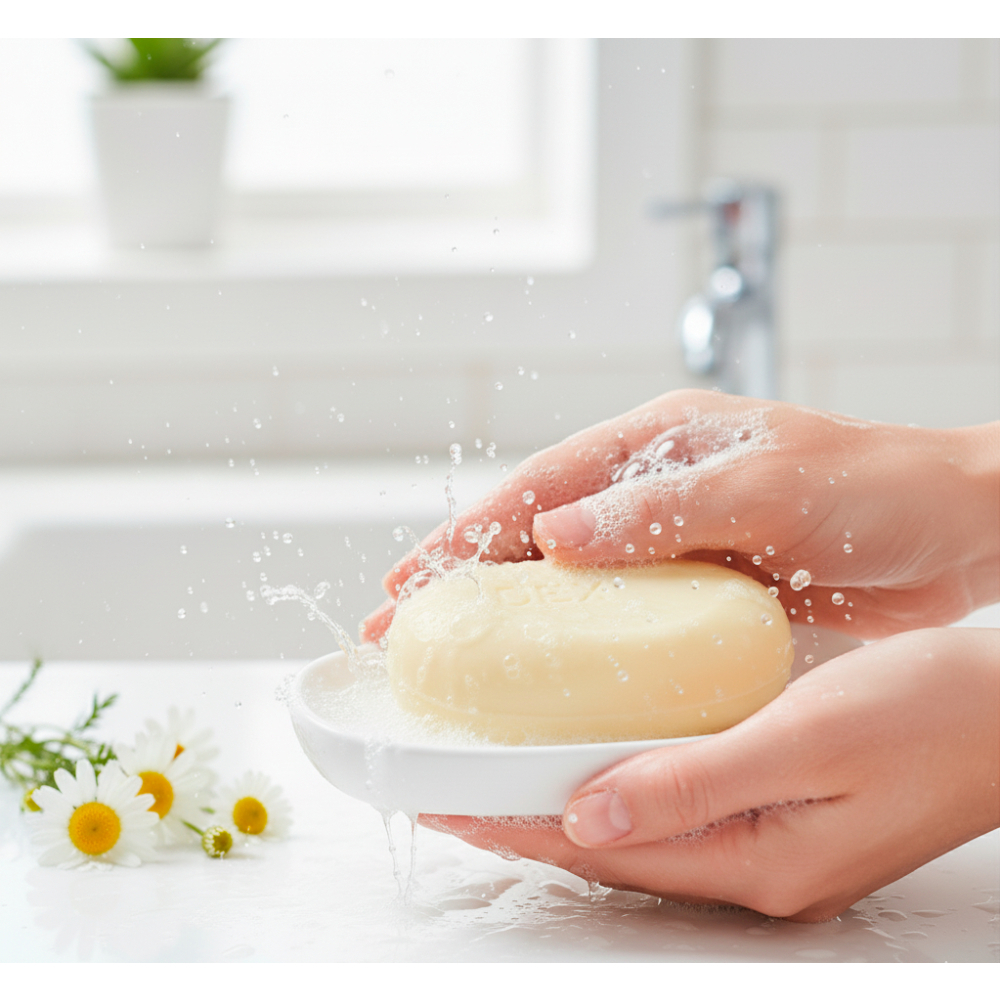 Jabón de tocador aroma a manzanilla Dex (125 g / 4.40 oz) - Miniatura 4