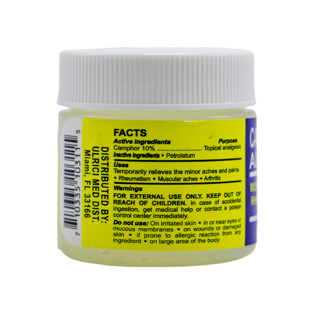 Ungüento de alcanfor Ulrici Med (28 g / 1 oz) - Miniatura 2