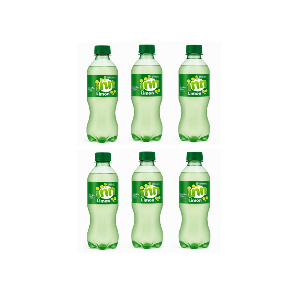 Refresco gaseado sabor limón Inn (6 x 400 ml / 13.53 floz) - Imagen 1