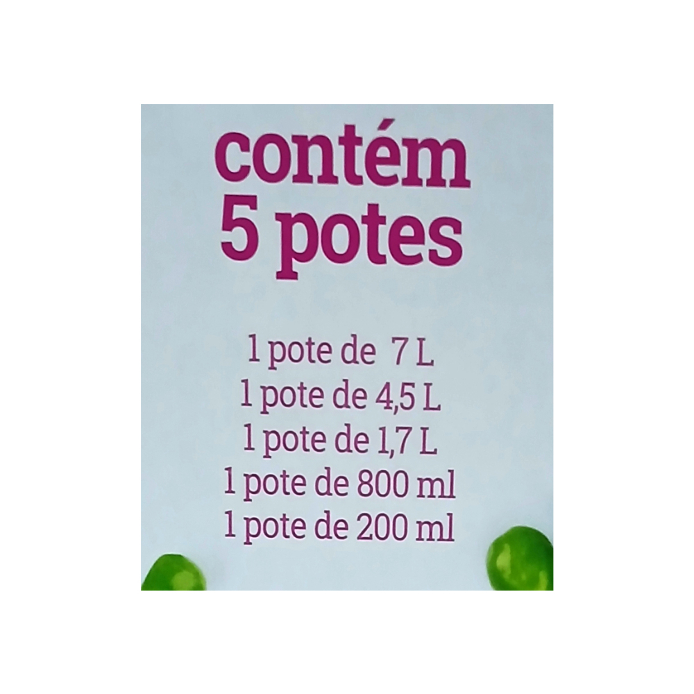 Conjunto de 5 pozuelos plásticos Ref: SR149/6C Sanremo - Miniatura 2