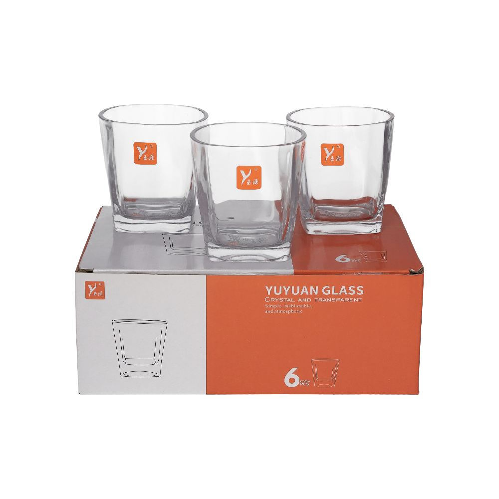 Juego de vasos de cristal Yuyuan (6 U) - Miniatura 2