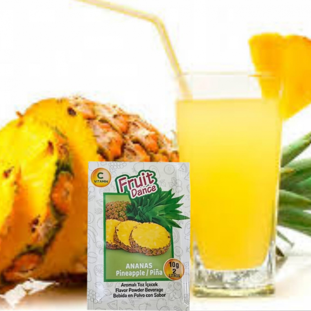 Refresco instantáneo sabor piña Fruit Dance (10 g) - Miniatura 4